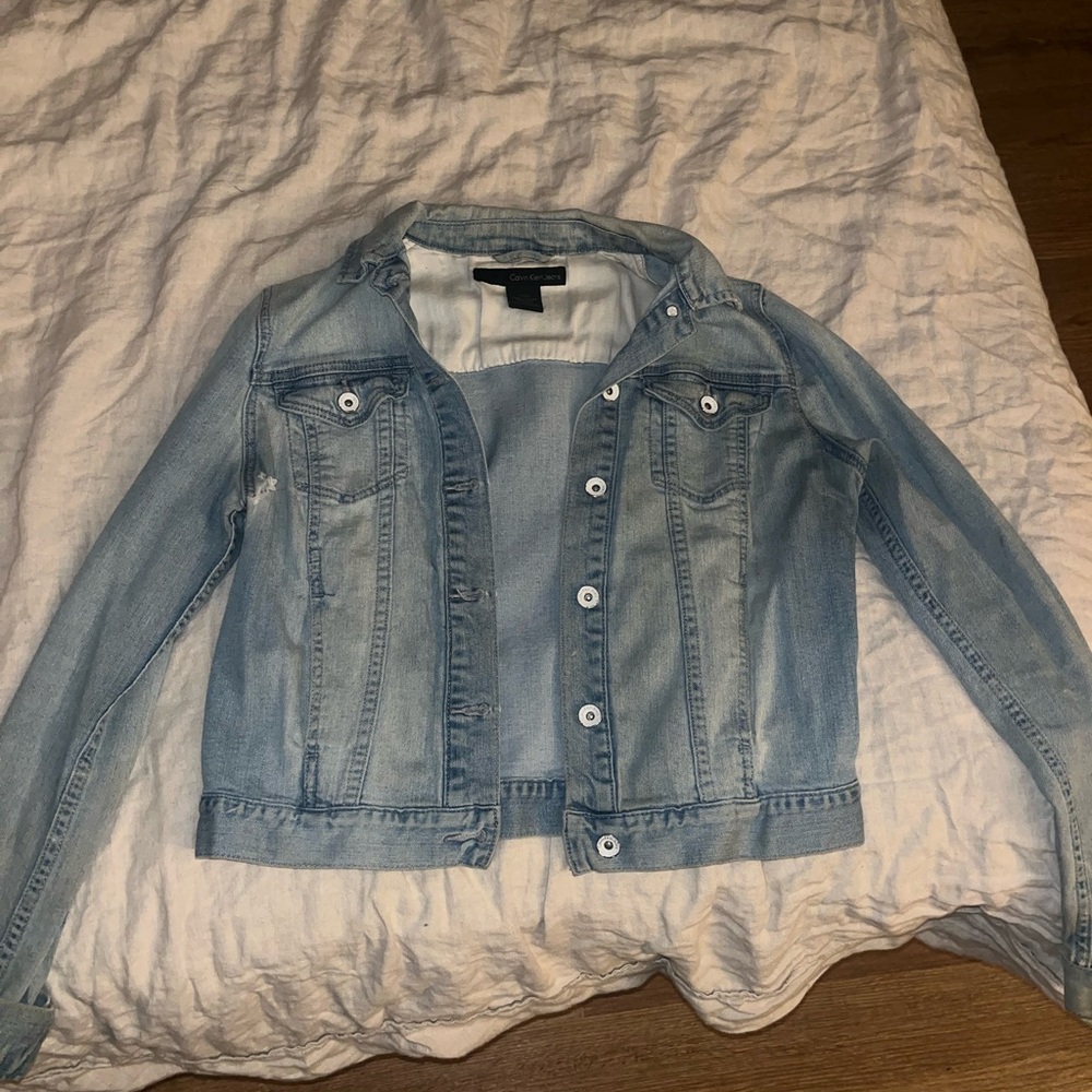 Calvin Klein Light Blue Jean Jacket